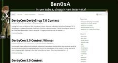 Desktop Screenshot of ben0xa.com